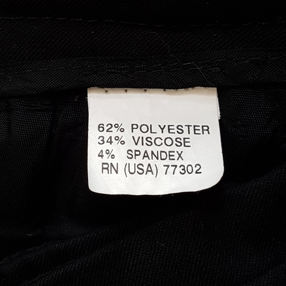 Zara high rise wide leg black dress pants - Picture 6 of 10